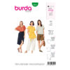 Burda Style Schnittmuster Nr. 6204 - Blusenshirt - überschnittene Schultern