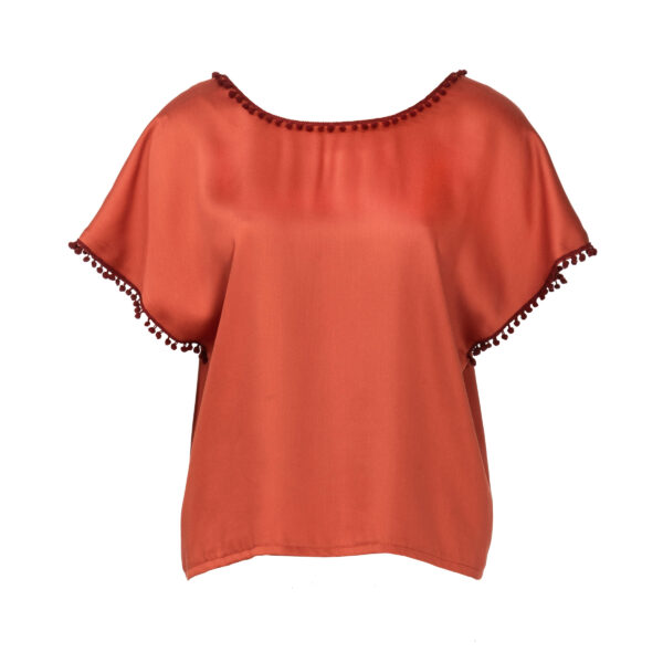 Burda Style Schnittmuster Nr. 6204 - Blusenshirt - überschnittene Schultern – Bild 3