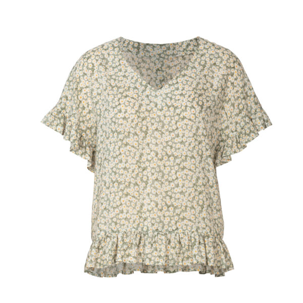 Burda Style Schnittmuster Nr. 6204 - Blusenshirt - überschnittene Schultern – Bild 6