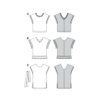 Burda Style Schnittmuster Nr. 6204 - Blusenshirt - überschnittene Schultern – Bild 12