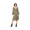 Burda Style Schnittmuster Nr. 6205 - Kleid mit Empire-Blende - glockiger Rock – Bild 5