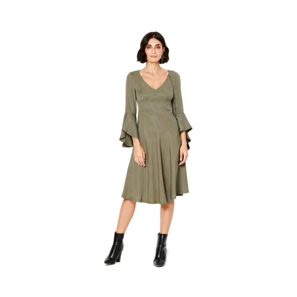 Burda Style Schnittmuster Nr. 6205 - Kleid mit Empire-Blende - glockiger Rock – Bild 5