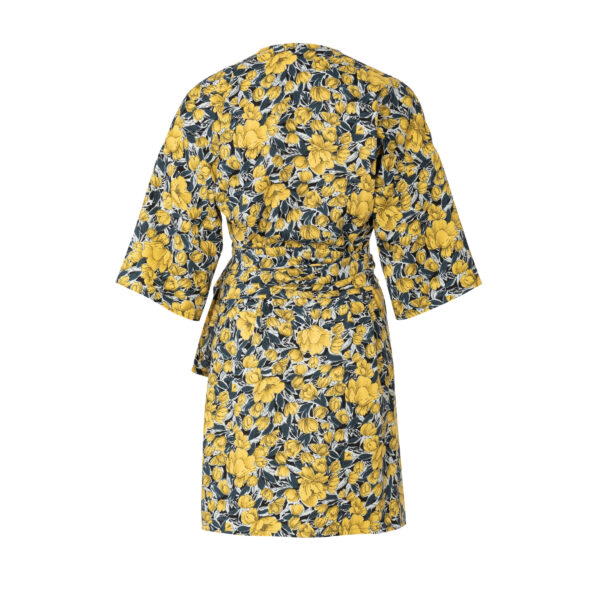 Burda Style Schnittmuster Nr. 6207 - Wickelkleid - Saum - und Ausschnittvolants – Bild 4