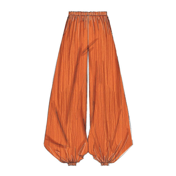McCalls Schnittmuster M7576 - Hose - Hosenrock - Haremshose – Bild 4