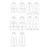 McCalls Schnittmuster M7576 - Hose - Hosenrock - Haremshose – Bild 11