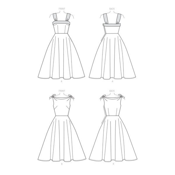 McCalls-Schnittmuster-M7599-Kleid-ca-1953-Archive-Collektion-Peticot – Bild 7