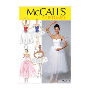 McCalls Schnittmuster M7615 - Ballettkleid - Tütü - Ballerina