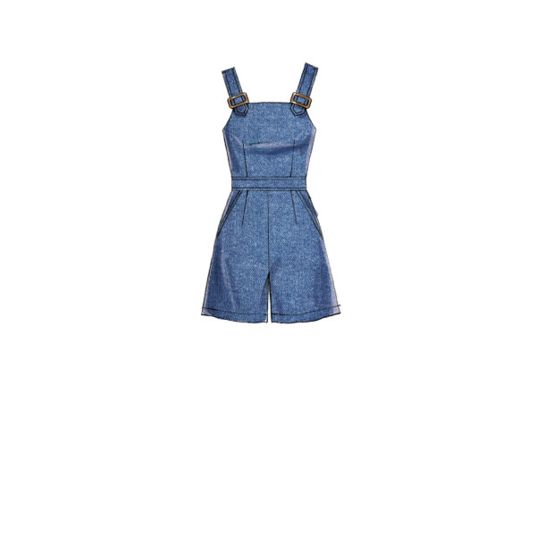 McCalls Schnittmuster M7626 - Kleid - Latzhose - Latzrock – Bild 5