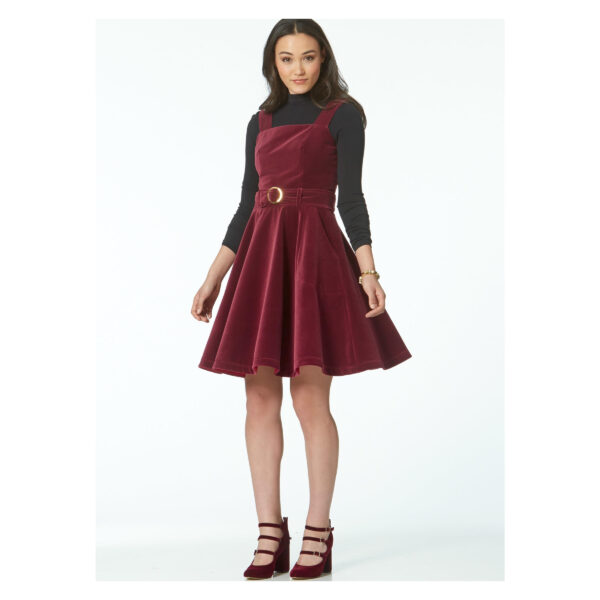 McCalls Schnittmuster M7626 - Kleid - Latzhose - Latzrock – Bild 6