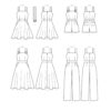 McCalls Schnittmuster M7626 - Kleid - Latzhose - Latzrock – Bild 10