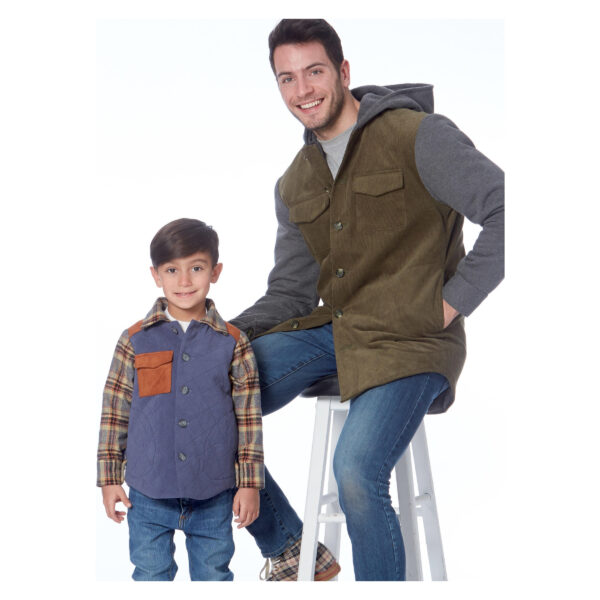 McCalls Schnittmuster M7638 - Jacke - Hemdjacke - Holzfällerjacke – Bild 2