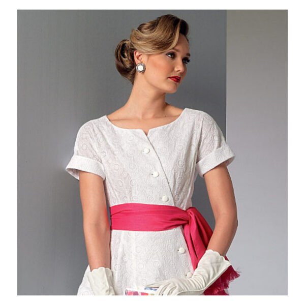 Vogue Schnittmuster V9105 - Kleid - Sommerkleid - 50er Jahre Stil - Vintage – Bild 3