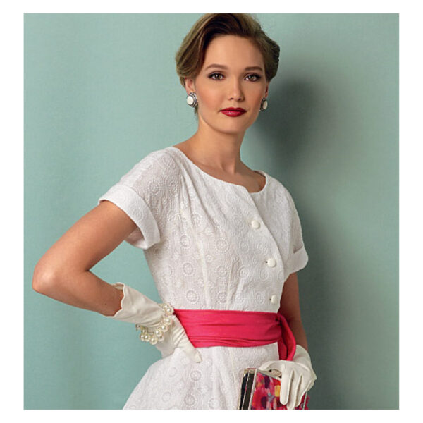 Vogue Schnittmuster V9105 - Kleid - Sommerkleid - 50er Jahre Stil - Vintage – Bild 4