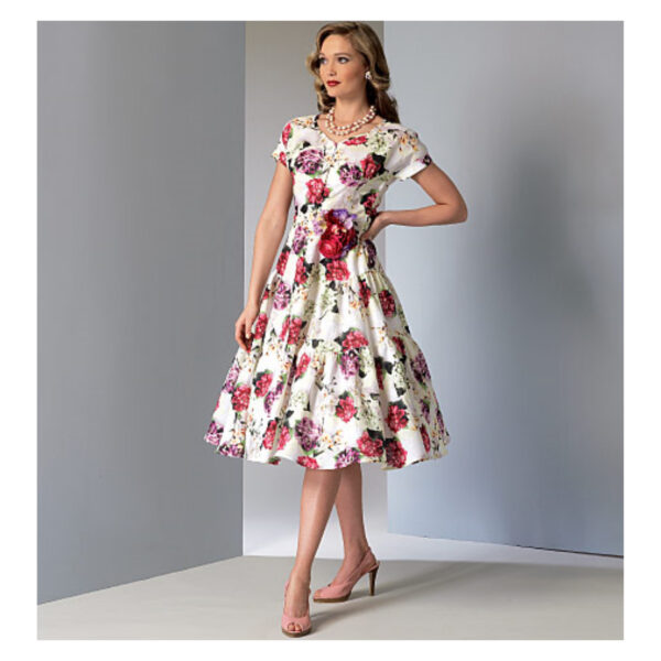 Vogue Schnittmuster V9106 - Kleid - Sommerkleid - 50er Jahre Stil - Vintage – Bild 2