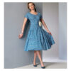 Vogue Schnittmuster V9106 - Kleid - Sommerkleid - 50er Jahre Stil - Vintage – Bild 3