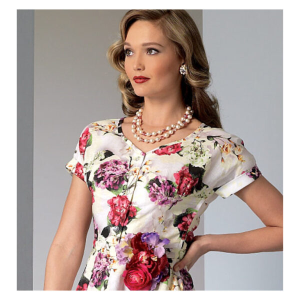 Vogue Schnittmuster V9106 - Kleid - Sommerkleid - 50er Jahre Stil - Vintage – Bild 4