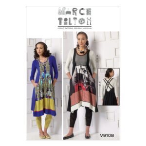 Vogue Schnittmuster V9108 - Shirt - Tunika - Leggins