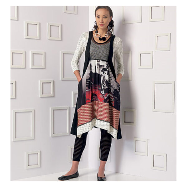 Vogue Schnittmuster V9108 - Shirt - Tunika - Leggins – Bild 2