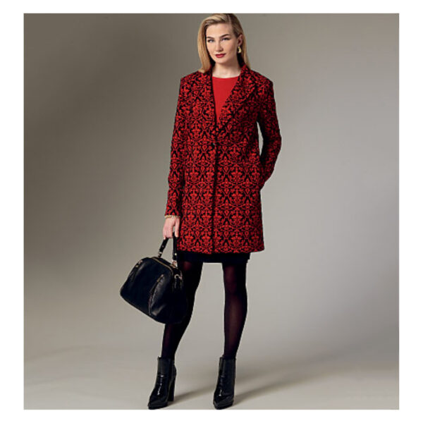 Vogue Schnittmuster V9133 - Mantel - Kurzmantel - Blazer – Bild 2