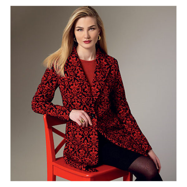 Vogue Schnittmuster V9133 - Mantel - Kurzmantel - Blazer – Bild 3