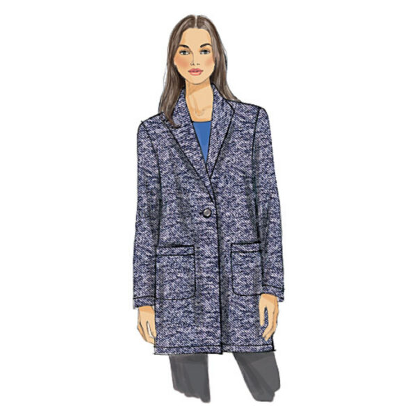 Vogue Schnittmuster V9133 - Mantel - Kurzmantel - Blazer – Bild 5
