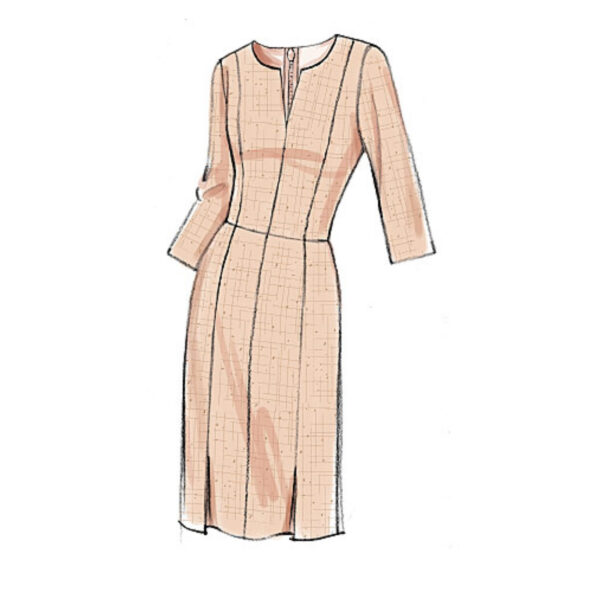 Vogue Schnittmuster V9167 - Kleid - Etuikleid - Sommerkleid – Bild 4