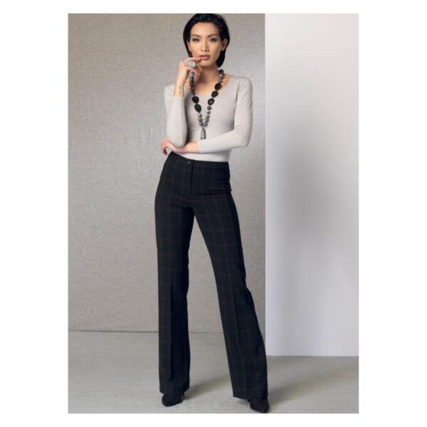 Vogue Schnittmuster V9181 - Hose - schmale Hose - leichter Schlag – Bild 2