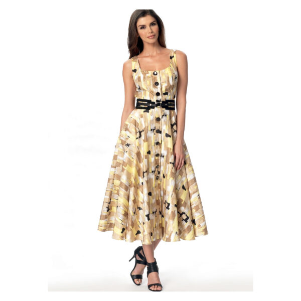 Vogue Schnittmuster V9182 - Kleid - Sommerkleid - Trägerkleid – Bild 2