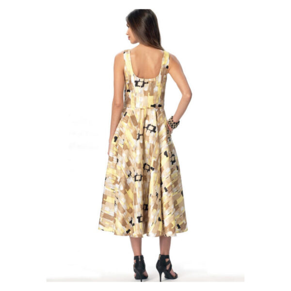 Vogue Schnittmuster V9182 - Kleid - Sommerkleid - Trägerkleid – Bild 5