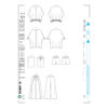 Vogue Schnittmuster V9191 - Kombination - Hose - Shirt - leichte Jacke – Bild 6