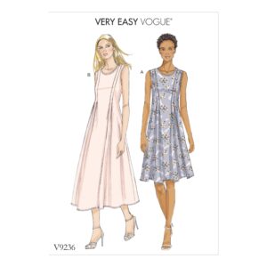 Vogue Schnittmuster V9236 - Kleid - Jerseykleid - Sommerkleid