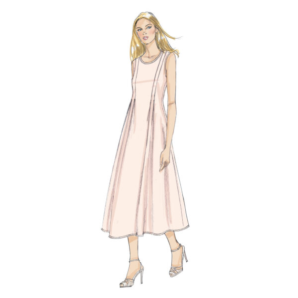 Vogue Schnittmuster V9236 - Kleid - Jerseykleid - Sommerkleid – Bild 2