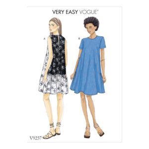 Vogue Schnittmuster V9237 - Kleid - Hängerkleid - Sommerkleid