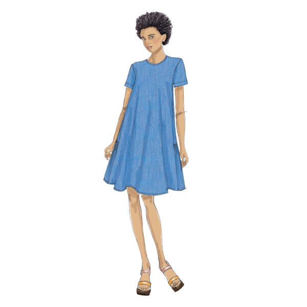 Vogue Schnittmuster V9237 - Kleid - Hängerkleid - Sommerkleid – Bild 2