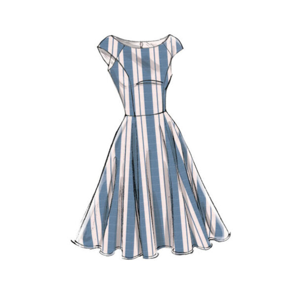 Vogue Schnittmuster V9239 - Kleid - Etuikleid - verschiedene Ärmellösungen – Bild 7