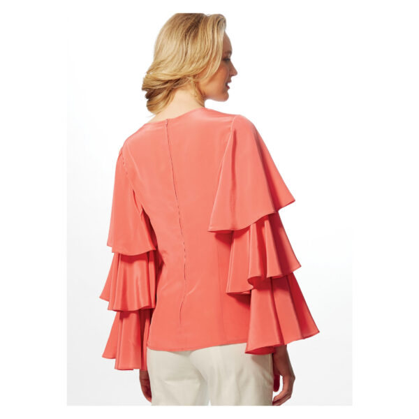 Vogue Schnittmuster V9243 - Bluse - tailliert - weiter Arm – Bild 9