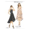 Vogue Schnittmuster V9252 - Kleid - Sommerkleid - Top Oberteil