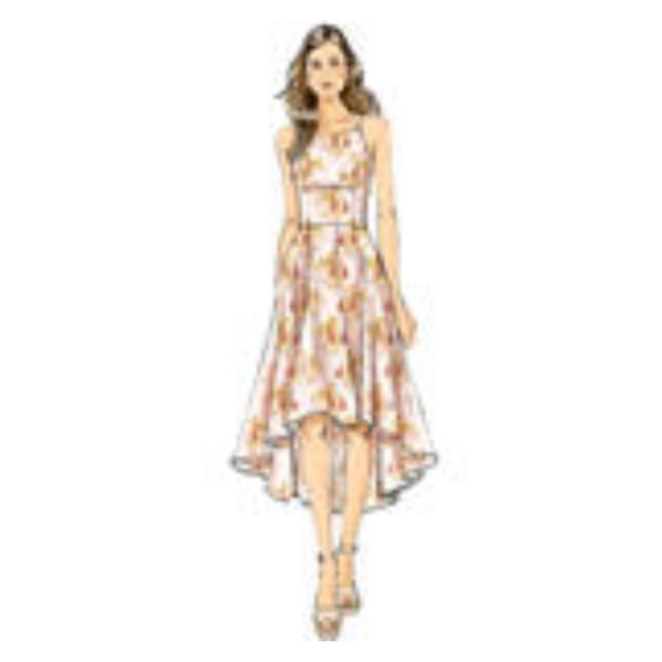 Vogue Schnittmuster V9252 - Kleid - Sommerkleid - Top Oberteil – Bild 4