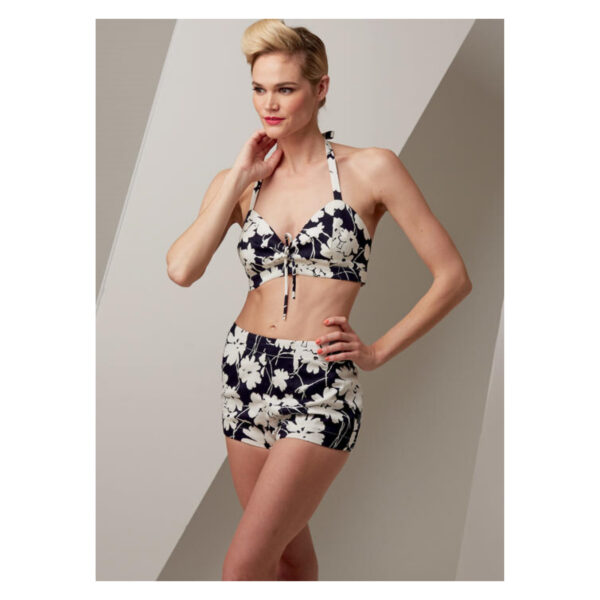 Vogue Schnittmuster V9255 - Bademoden im Stil der 60er Jahre - Damen – Bild 2
