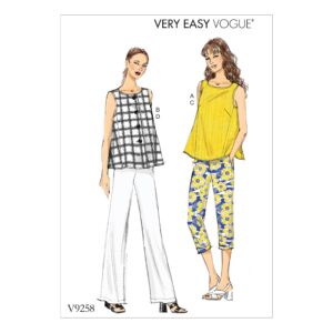 Vogue Schnittmuster V9258 - Sommerset - Hose - Top