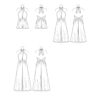 Vogue Schnittmuster V9259 - Overall - Sommeroverall - Hose mit Top – Bild 7