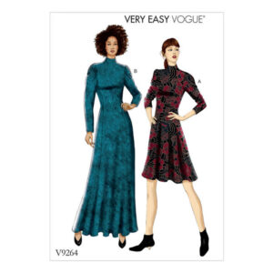 Vogue Schnittmuster V9264 - Kleid - Jerseykleid - Strickkleid