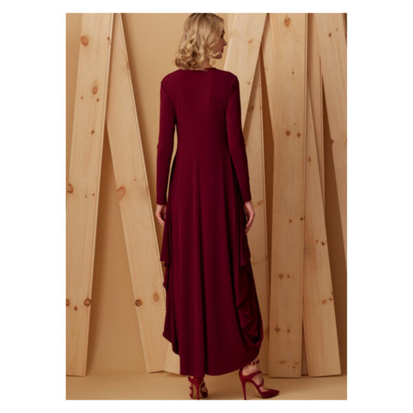 Vogue Schnittmuster V9268 - Kleid - weit ausgestelltes Rockteil – Bild 5