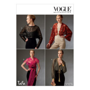 Vogue Schnittmuster V9276 - Bolerojäckchen - verschiedene Ausführungen