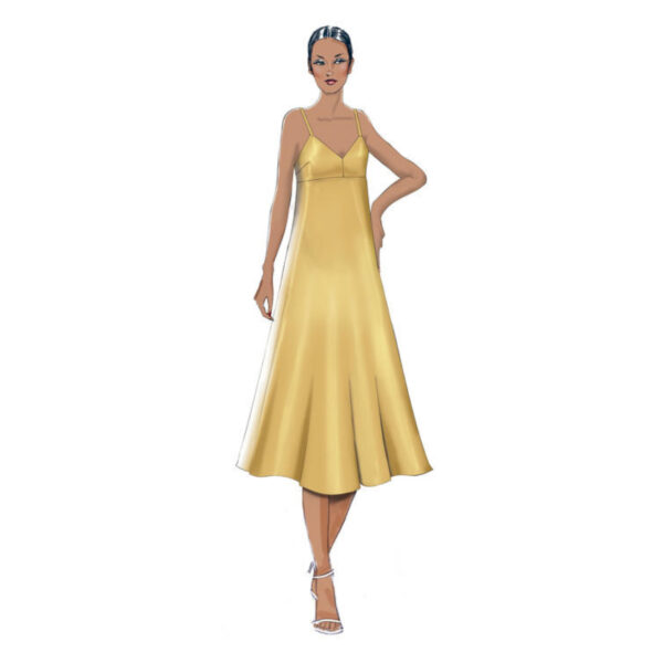 Vogue Schnittmuster V9278 - Kleid - Trägerkleid - Sommerkleid – Bild 3