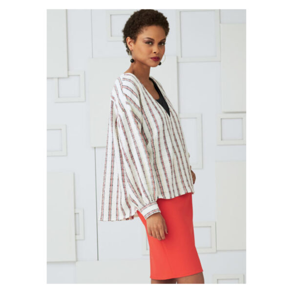 Vogue Schnittmuster V9286 - Kombination - Bluse - Shirt - Hose – Bild 5
