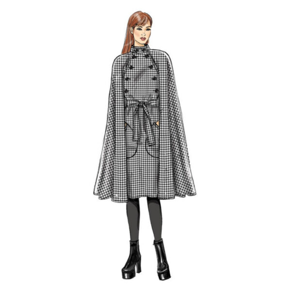 Vogue Schnittmuster V9288 - Cape - Umhang - Mantel – Bild 3