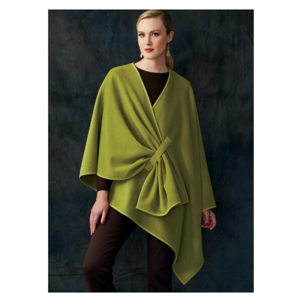 Vogue Schnittmuster V9291 - Wickelbluse - Umhang - Tuch – Bild 2