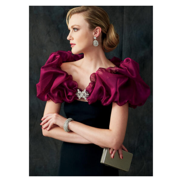Vogue Schnittmuster V9291 - Wickelbluse - Umhang - Tuch – Bild 3