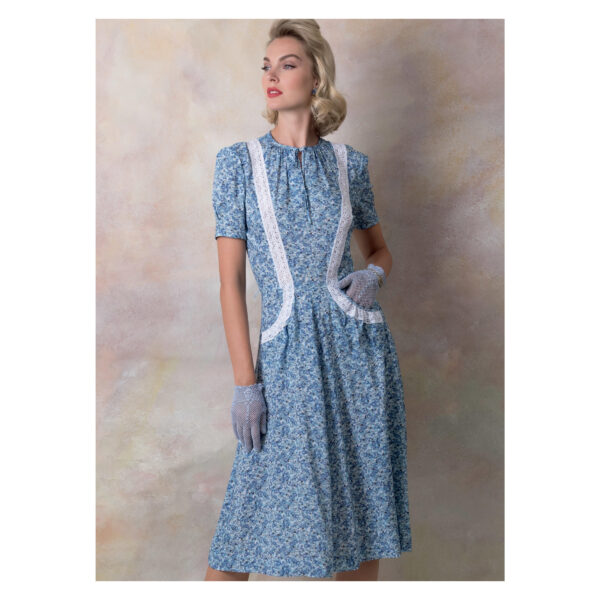 Vogue Schnittmuster V9294 - Kleid - Vintage - im Stil der 30er Jahre – Bild 2